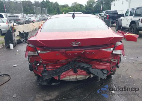 2021 Hyundai Elantra Sel из США, поврежденный, VIN KMHLM4AG2MU072428